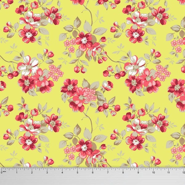 Soimoi 44 Inches Wide Floral Printed Decorative 65 GSM Georgette By The 1 Yard Carousel 1