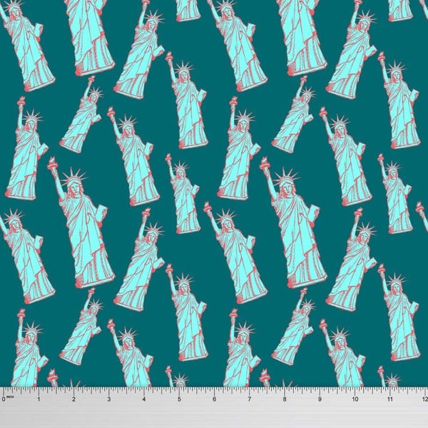 Soimoi Architectural Print 58 Inches Wide Cotton Voile Sewing Supply By 1 Yard Carousel 1