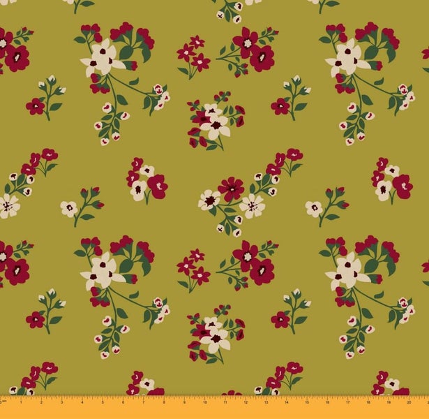 Soimoi Floral Printed Cotton Voile 58 Inches Wide Sewing Material By The Yard Carousel 1