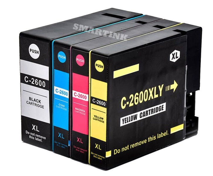 Canon MB5460 MB5360 MB5160 MB5060 PGI 2600 XL PGI2600XL Ink Cartridges Full Set Carousel 1