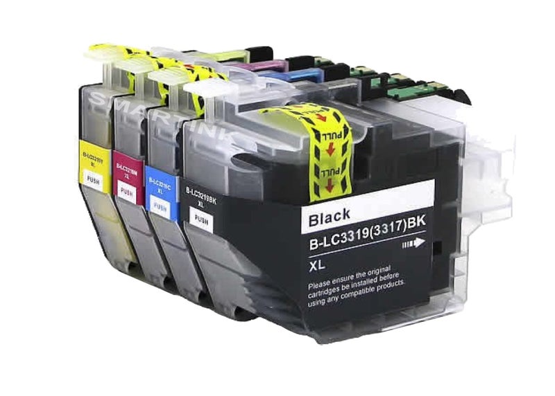 Brother LC3319 LC3317XL Full Set Bk+C+M+Y Brother MFC-J5330DW MFC-J6930DW Comp. Carousel 1