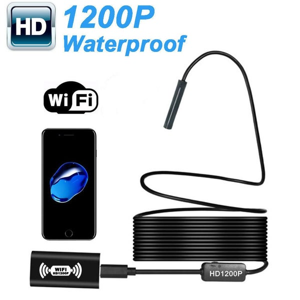 QI Wireless Endoscope Inspection Camera For iOS Android 2.0 Megapixel 1200P HD Carousel 1