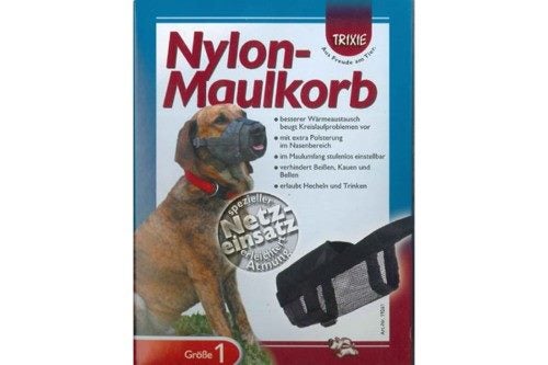 Dog - Trixie Nylon Muzzle Small Carousel 1