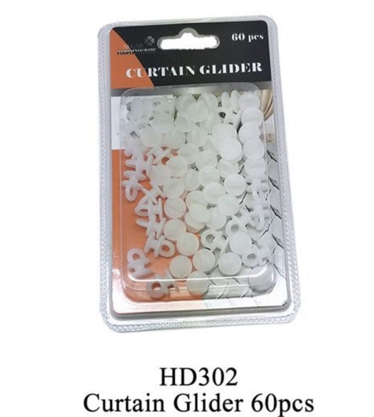 Replacement mini track glides and caps /60pcs clear Carousel 1
