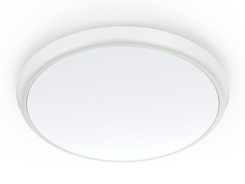 18W IP54 Interior Exterior Oyster Ceiling Light LED 3000K or 4000K Carousel 7