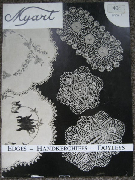 MYART CROCHET DOILY EDGE DESIGNS PATTERN BOOK Carousel 6