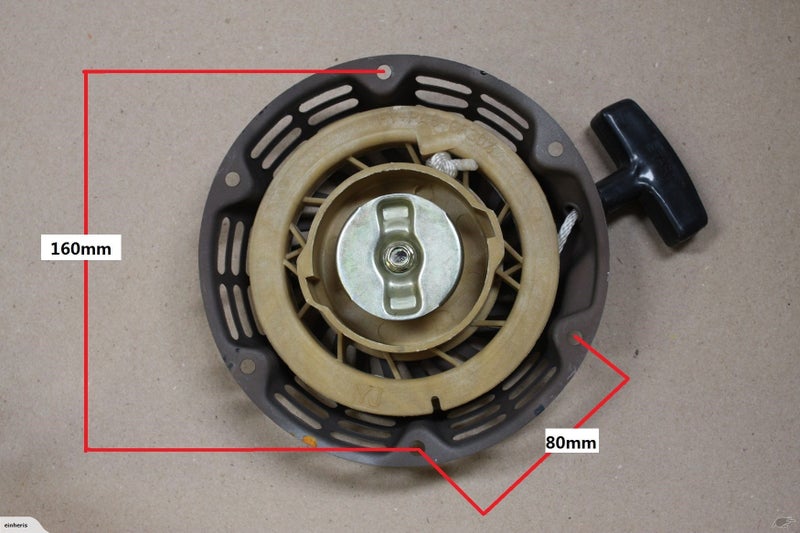 New Pull Start Starter Red Recoil Cover For Gx160 5.5hp Gx200 6.5hp (4T159) Carousel 3