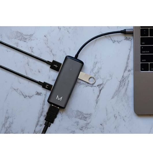 Moyork Lynk USB-C Adapter w/ 4K HDMI - Space Grey Carousel 2