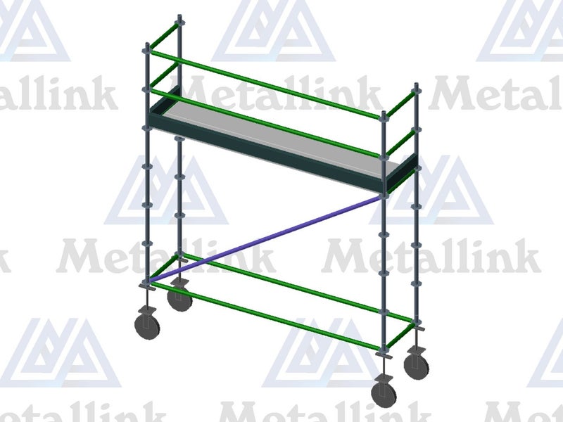 Deck-Height Mobile Scaffolding 3m Carousel 1