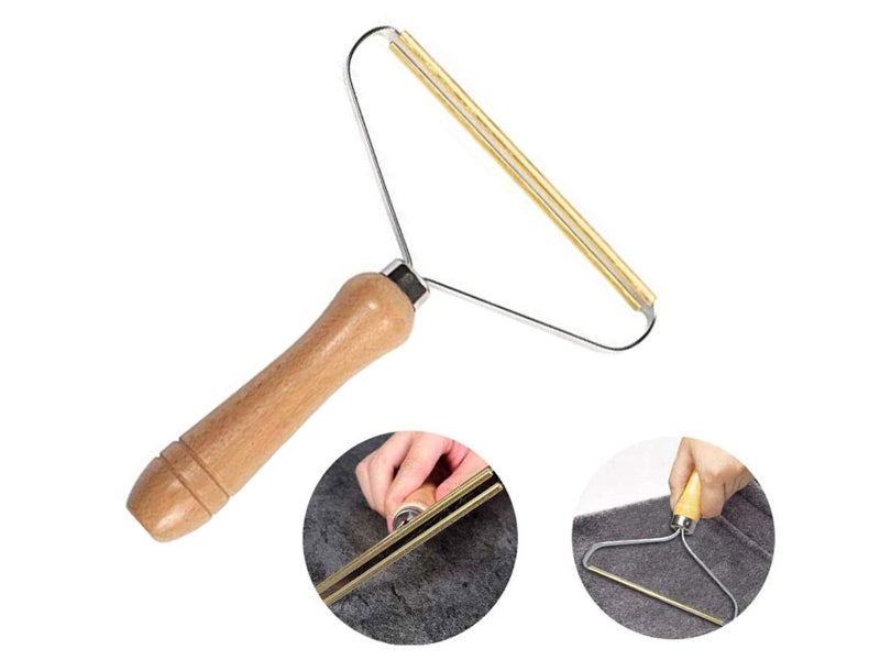 Portable Wool Lint Remover Fabric Clothes Fuzz Shaver Brush Carousel 1