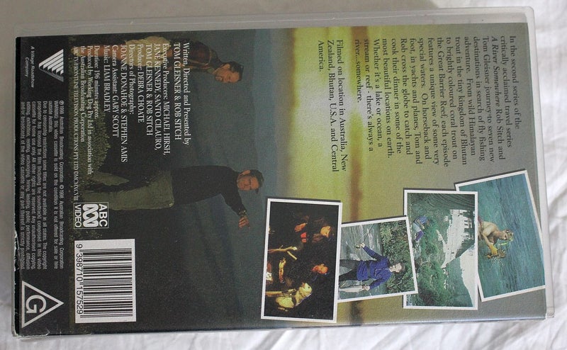A river somewhere II, travel + fishing. Double VHS. Full season. Good condition Carousel 2