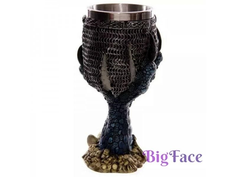 Horror Crypt 3D Resin Skull Cup With StainlessSteel Liner Package Carousel 1