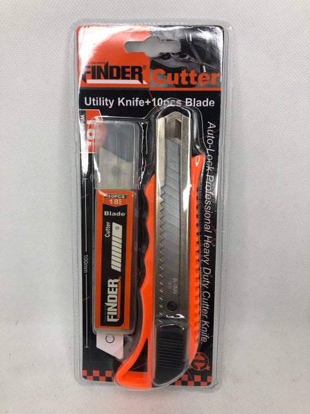 Craft knife: Finder Utility Knife With 10 pack Blades Carousel 1