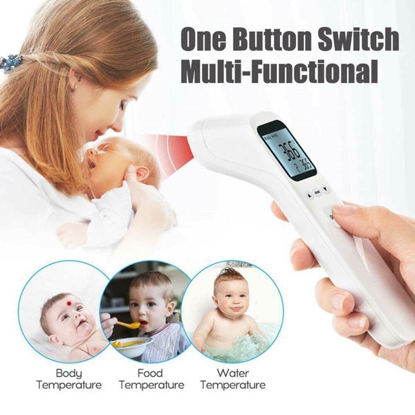 Baby Digital Thermometer Non-Contact Termometro Infrared LCD Fever IR Termometer Carousel 2