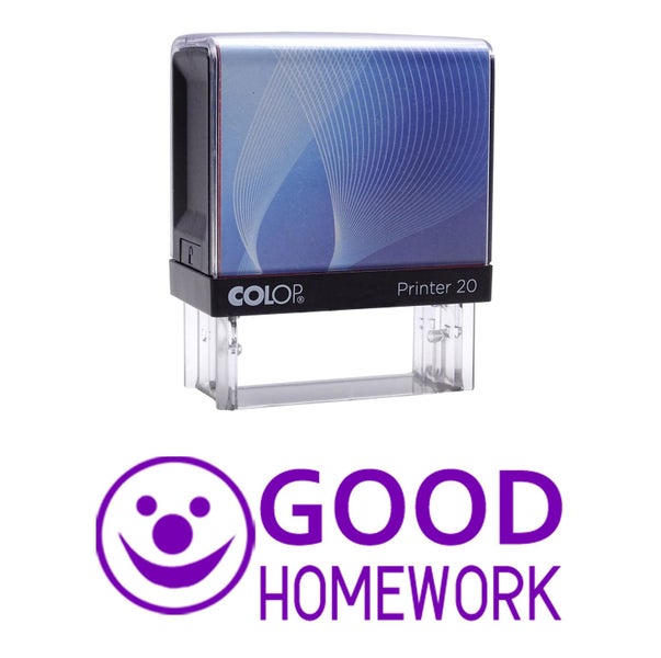 GOOD Self Inking Rubber Stamp Custom Colop Office Stationary P20 Mini Stamper Carousel 4