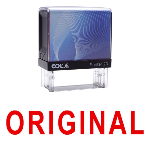 ORIGINAL Self Inking Rubber Stamp Custom Colop Office Stationary P20 Mini Carousel 2