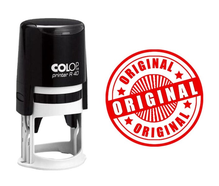 VERY GOOD Self Inking Rubber Stamp Custom Colop Office Stationary P20 Mini Carousel 3