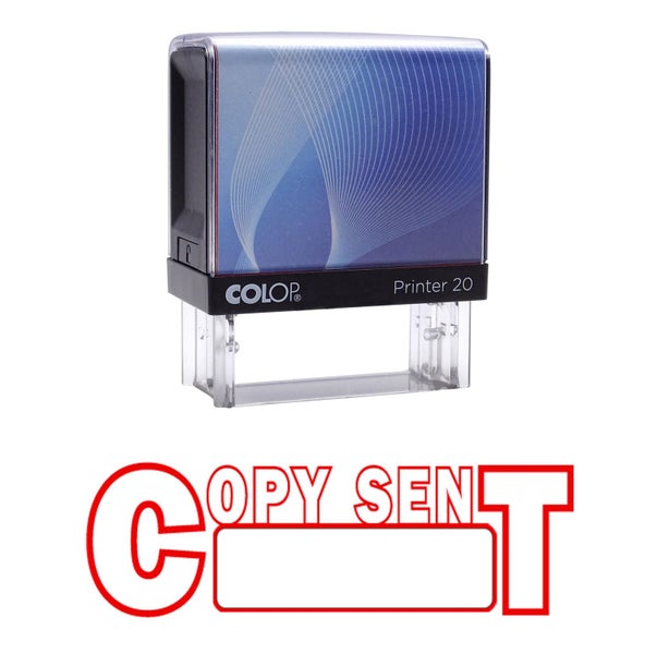CHARGED Self Inking Rubber Stamp Custom Colop Office Stationary P20 Mini Stamper Carousel 2