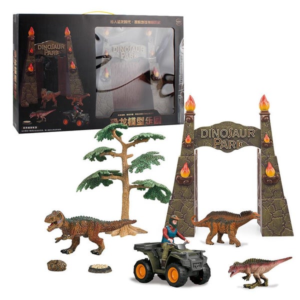 Dinosaur World Figures PVC Action Collectible Educational Static Model Toys Carousel 1