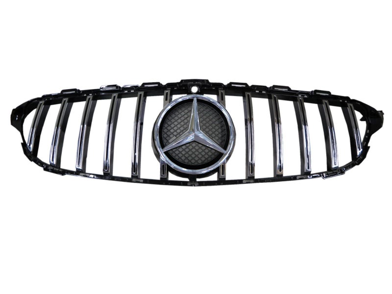 C-CLASS W205 2014-2018 Pre-Facelift Sedan 4D Star Emblem W/ Camera Hole GRILL... Carousel 1