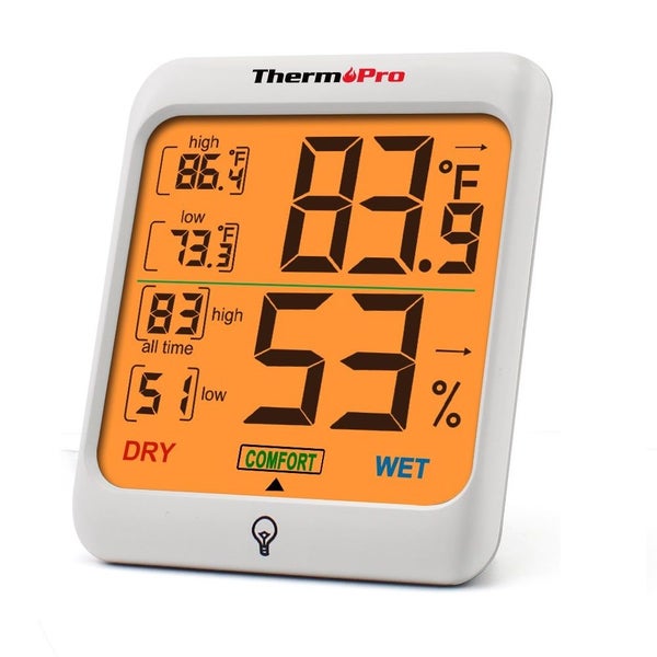 ThermoPro Backlight Thermometer / Hygrometer / Humidity Monitor Carousel 1