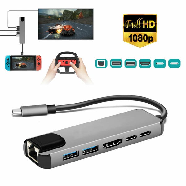 USB HUB C HUB to Multi USB 3.0 HDMI Adapter Dock for MacBook Pro Carousel 2