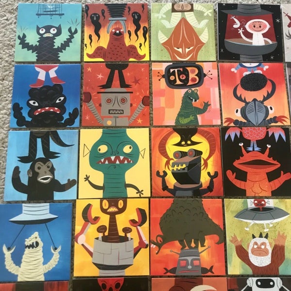 Tim Biskup Space Totem Cards Limited Signed & Numbered Carousel 10