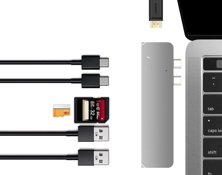 PTN New 7in1 USB-C Hub Card Reader Sale Sale Carousel 4