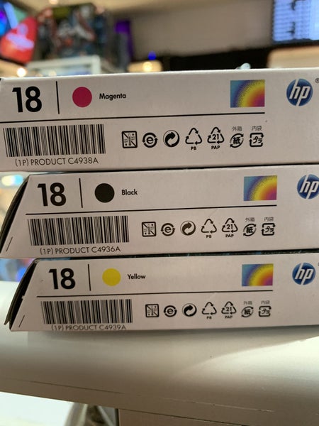 HP OfficeJet 18 Black + Magenta + Yellow Brand New + AfterPay Carousel 2