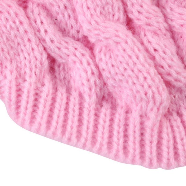 35cm Warm Cable Knit Jumpers - sml dog Carousel 4