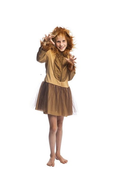 KIDS ANIMAL LION COSTUME CHILD ASSORTED SIZES Carousel 1
