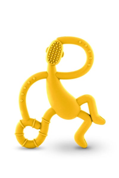 Matchstick Monkey Dancing Monkey Teether - Yellow Carousel 2