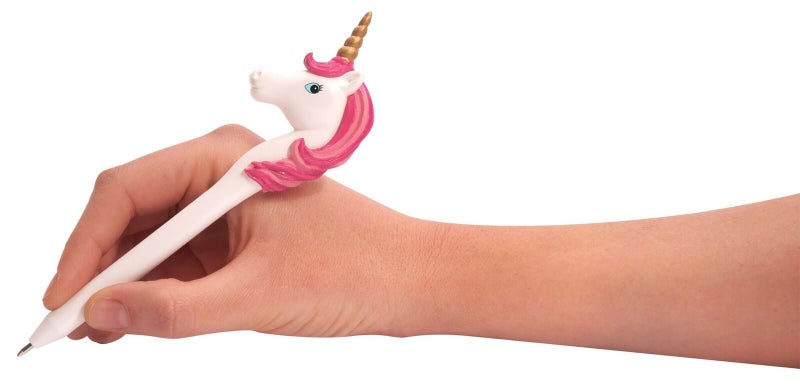 IS Gifts - Unicorn Fantasy Pen - Pink or Purple - random selection Carousel 2