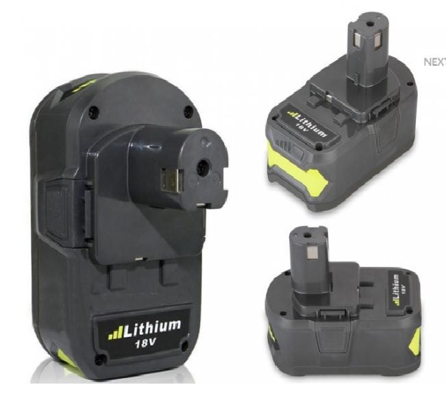 RYOBI BATTERY 18V for P104 P105 P102 P103 P107 P108 3.0AH Li-ion Carousel 1