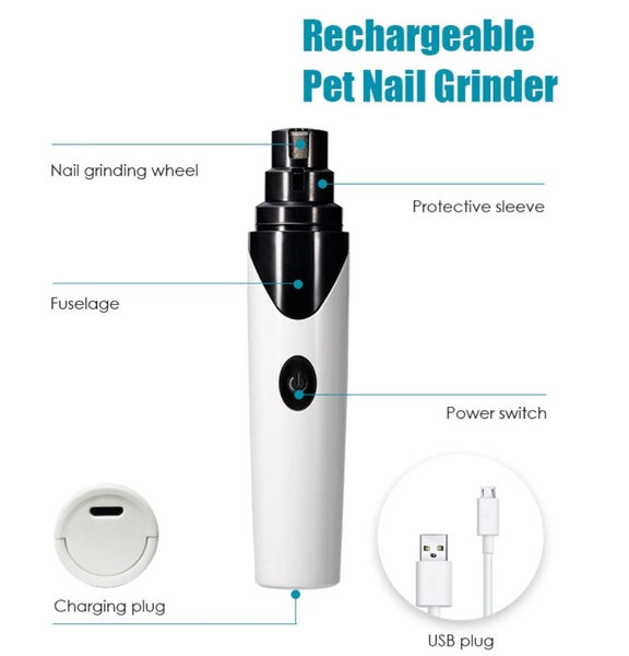 Electric Rechargeable Pet Nail Grinder Carousel 3