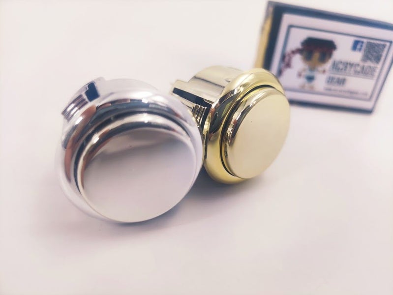 Metallic Arcade Button Snap-in 30mm Carousel 1