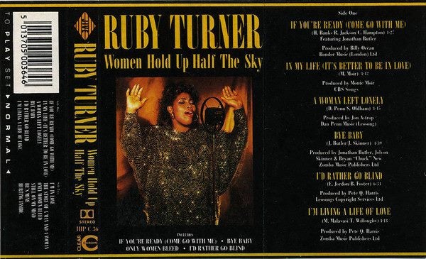 RUBY TURNER - WOMEN HOLD UP HALF THE SKY (CASSETTE) Carousel 1