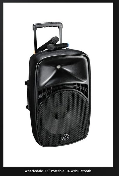 WHARFEDALE 12" PORTABLE PA W/BLUETOOTH Carousel 1