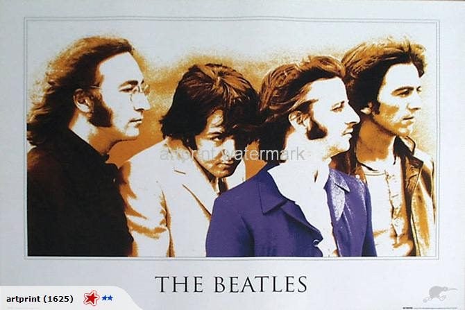 The Beatles - 1968 Laminated Poster Carousel 1
