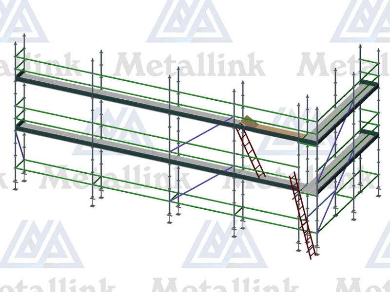 Scaffold 16x5m Transforming, Ringlock Carousel 1