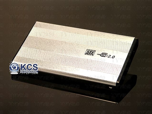 2.5" Aluminum USB SATA HDD External Case Enclosure Carousel 1