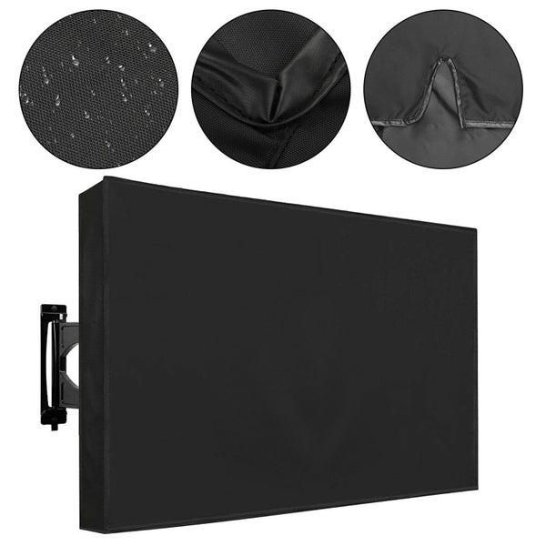 Outdoor TV Cover Fitted Waterproof Weatherproof Television Protector 40-42 inch Carousel 1