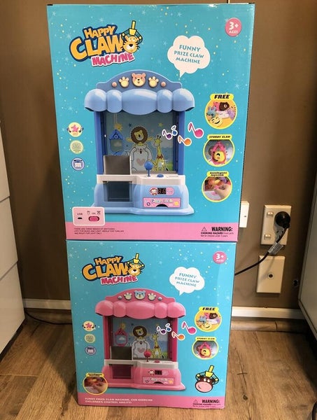 Model Claw Candy Dispenser Clip Doll Machine for Kids Party XMAS Gifts Carousel 7