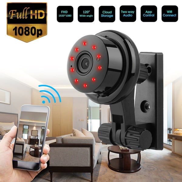 Mini Wireless WIFI IP Camera HD Smart Home Security Camera Night Vision 1080P Carousel 8