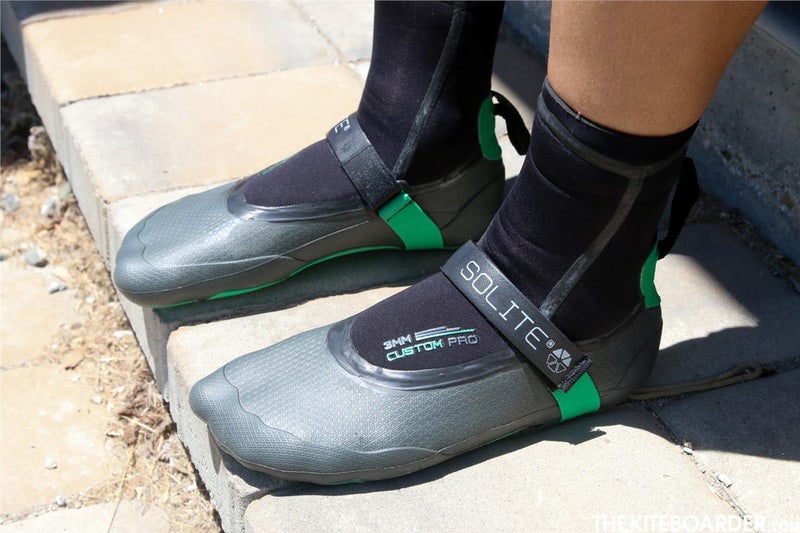 Solite Boots 3mm Custom Pro Booties Black/Green Carousel 5
