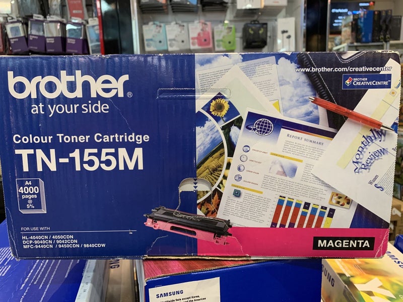Brother TN155 Magenta Toner Cartridge "Passed Best Before" Carousel 1