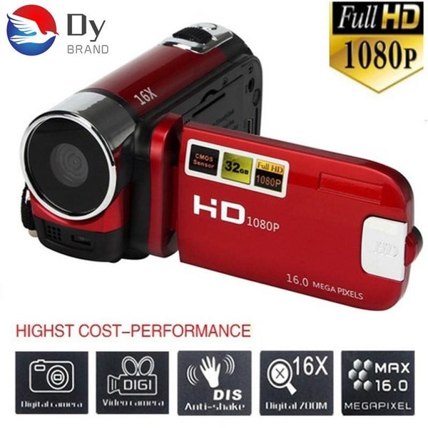 HD 1080P 16M 16X Digital Zoom Video Camcorder Camera DV Carousel 1