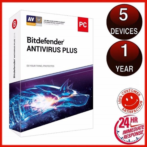 Bitdefender Antivirus Plus Latest Version 5 Device 1 Year Carousel 2