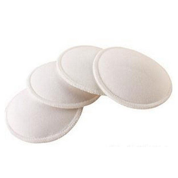 4pcs Washable Reusable Breast Nursing Pads Absorbent Breastfeeding Feeding Pad Carousel 2
