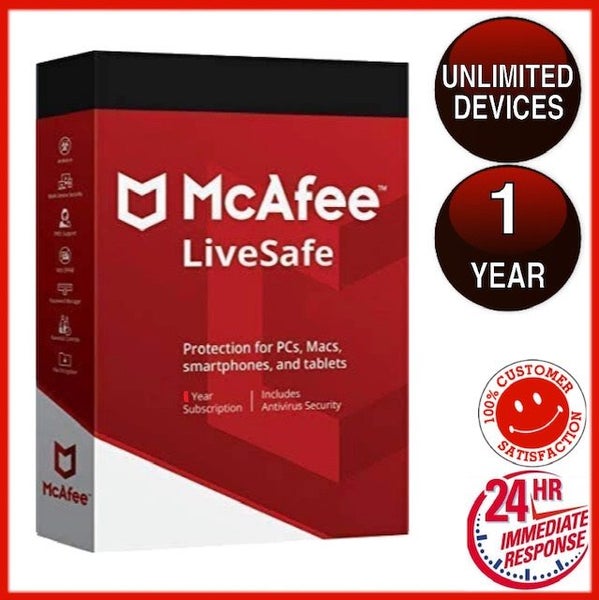 McAfee LiveSafe Unlimited Device 1 Year Carousel 2
